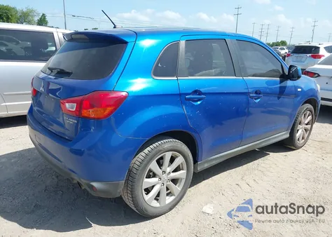 2015 Mitsubishi Outlander Sport Se from USA, damaged, VIN 4A4AR4AU1FE051224
